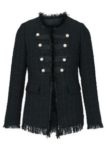 Heine, Damen Blazer, Schwarz