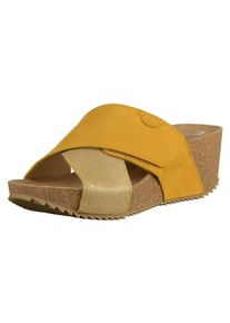 Josef Seibel, Damen Pantoletten, Sand / Gelb