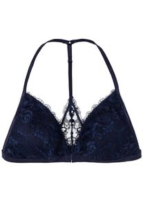 Lascana, Damen Triangel-Bralette-BH, Navy