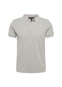 Tommy Hilfiger, Herren Poloshirt 'ICON BACK STRIPE', Grau