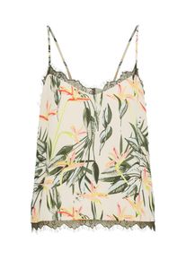 Eksept, Damen Top 'TONI', Creme / Grün / Apricot