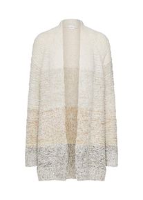 GAP, Damen Strickjacke 'OMBRE OPEN 3RD', Beige / Sand