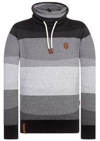 Naketano, Herren Knit, Hellgrau / Graumeliert / Schwarz