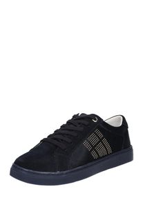 Tommy Hilfiger, Damen Sneaker 'SPARKLE SATIN ESSENTIAL', Navy