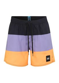 O`Neill O'NEILL, Herren Badeshorts 'VERT-HORIZON', Lila / Orange / Schwarz