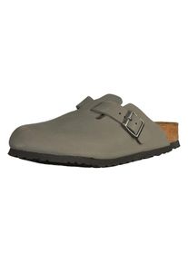 Birkenstock, Damen Clogs Boston, Greige
