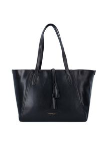 The Bridge, Damen 'Florentin' Shopper Tasche Leder 37 cm, Schwarz