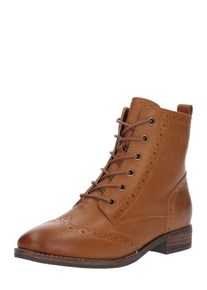 ABOUT YOU, Damen Schnürstiefelette 'Therese', Braun