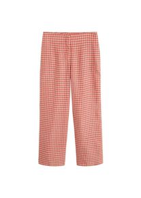 Mango, Damen Hose 'Loli', Beige / Feuerrot