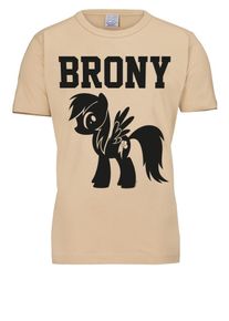 logoshirt, Herren T-Shirt "My Little Pony", Beige / Schwarz