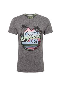 Superdry, Herren Shirt 'Malibu Tee', Hellblau / Graumeliert / Mint / Rosa / Schwarz