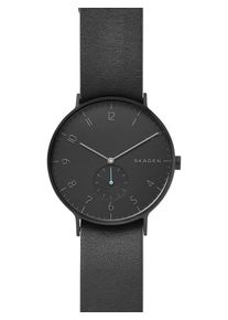 Skagen, Herren Uhr, Hellblau / Graphit