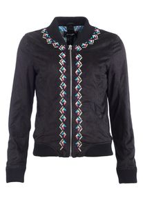 Maze, Damen Jacke 'Weifang', Türkis / Dunkellila / Rosa / Schwarz