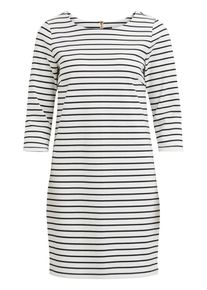 Vila, Damen Jerseykleid 'Vitinny', Blau / Wei&szlig;