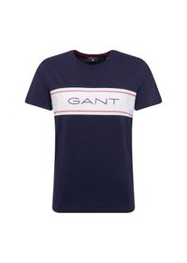 Gant, Herren Shirt, Navy / Weiß