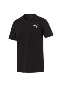Puma, Herren T-Shirt 'Essentials Small Logo', Schwarz / Wei&szlig;