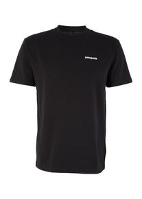 Patagonia, Herren Shirt 'ResponsibiliTee', Schwarz / Weiß