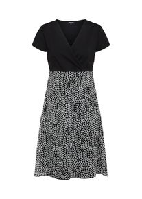 More & More MORE & MORE, Damen Kleid, Hellgrau / Schwarz