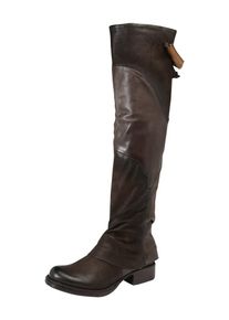 Mjus, Damen Overknee-Stiefel, Dunkelbraun
