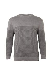 Tom Tailor, Herren Pullover, Graumeliert / Schwarz