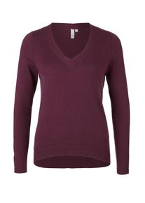 Q/S Designed By, Damen Pullover, Weinrot