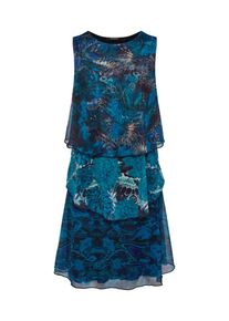 Desigual, Damen Kleid 'VEST_UNDERWATER', Aqua / Mischfarben