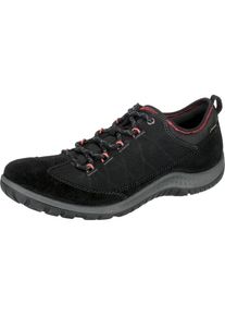 Ecco, Damen Halbschuhe 'Aspina', Feuerrot / Schwarz