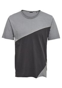 Only & Sons Only & Sons, Herren T-Shirt, Grau / Graphit
