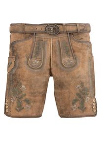 Kr&uuml;ger Buam Kr&uuml;ger Buam, Herren Trachtenlederhose, Braun