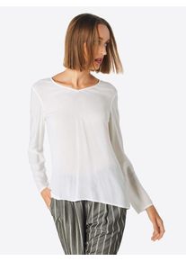 Esprit, Damen Blusenshirt, Wei&szlig;