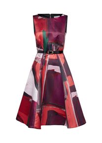 Closet London, Damen Cocktailkleid, Lila / Pfirsich / Rosa / Magenta