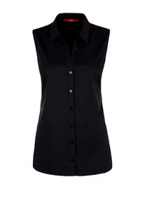 s.Oliver RED LABEL, Damen Blusentop, Schwarz