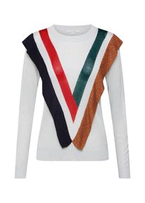 Tom Tailor Denim, Damen Pullover, Bronze / Grasgr&uuml;n / Rotmeliert / Schwarzmeliert / Offwhite