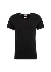 Tommy Jeans, Herren T-Shirt 'TJM ORIGINAL JERSEY V NECK TEE', Schwarz