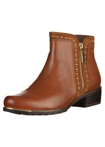 Caprice, Damen Stiefelette, Cognac