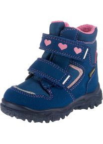 Superfit, Mädchen Winterstiefel 'Husky', Dunkelblau / Rosa