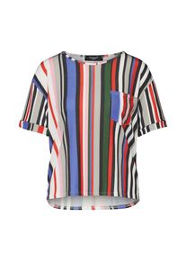 Sisters Point, Damen Shirt, Navy / Rosa / Rot / Weiß