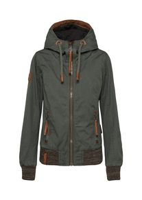Naketano, Damen Jacke 'Not Made For Defeat', Dunkelgrün