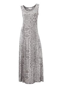 Heine, Damen Maxikleid, Grau