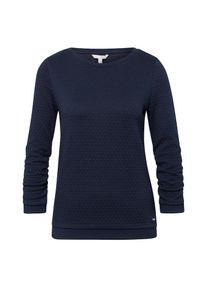 Tom Tailor Denim, Damen Pullover, Nachtblau