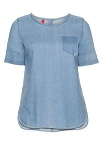 sheego Denim, Damen Tunika im Denim-Style, Blue Denim