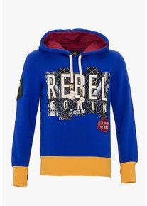 PLUS EIGHTEEN, Herren Pullover, Blau