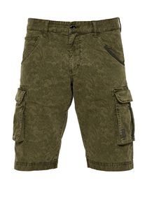 s.Oliver RED LABEL, Herren Cargo-Bermuda, Oliv