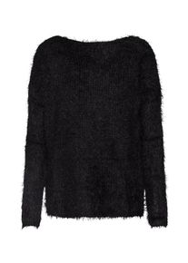 NA-KD, Damen Pullover 'Deep Back V Knit', Schwarz