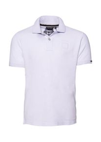 Code-Zero, Herren Poloshirt 'GENNAKER', Wei&szlig;