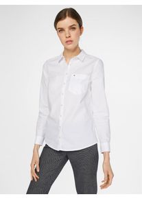 Tommy Jeans, Damen OXFORD Bluse, Weiß