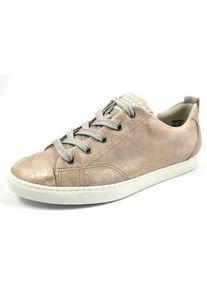 Paul Green, Damen Schn&uuml;rschuhe, Altrosa / Silber