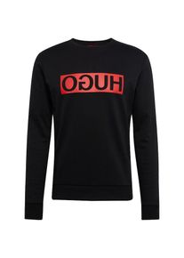 Hugo, Herren Sweatshirt 'Dicago', Hellrot / Schwarz