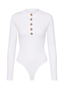 Missguided, Damen Shirtbody, Weiß