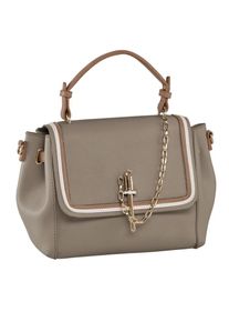 Heine, Damen Tasche, Camel / Chamois / Weiß